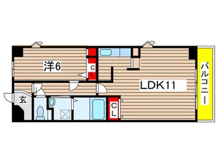 石川橋　セブンの物件間取画像